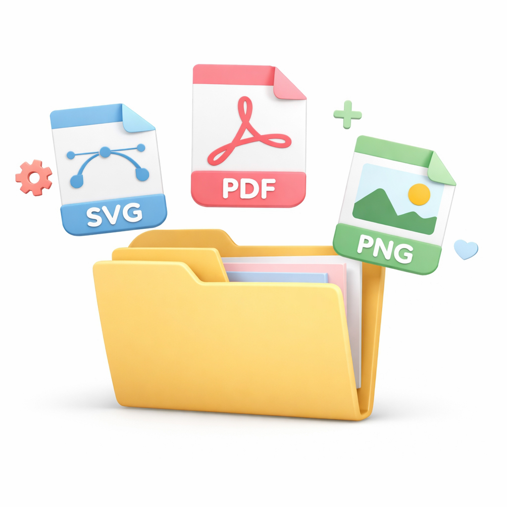 dostarczamy wszystkie potrzebne formaty plików logo